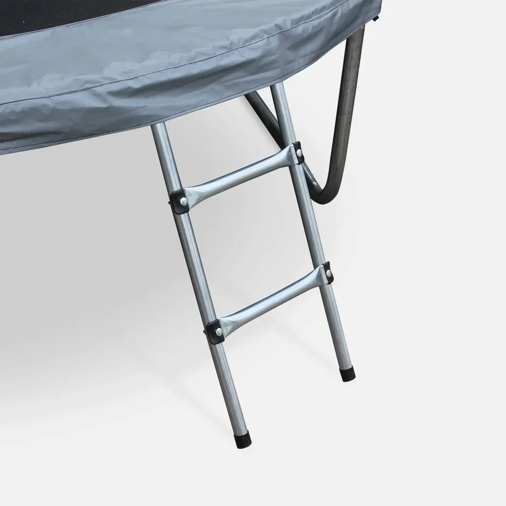 Trampolino Ø305 cm con Rete di Sicurezza Interna e Accessori Completi - Tappeto Elastico da Giardino 3m