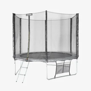Trampoline Ø305 cm avec filet de sécurité 1,80 m et échelle acier