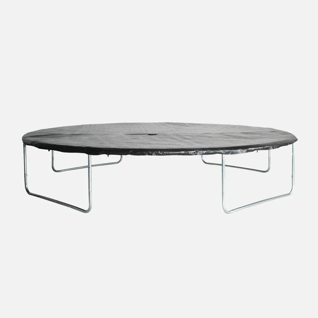 Trampoline 370 cm Saturne avec filet de sécurité 1,80 m et coussin protection 28 cm
