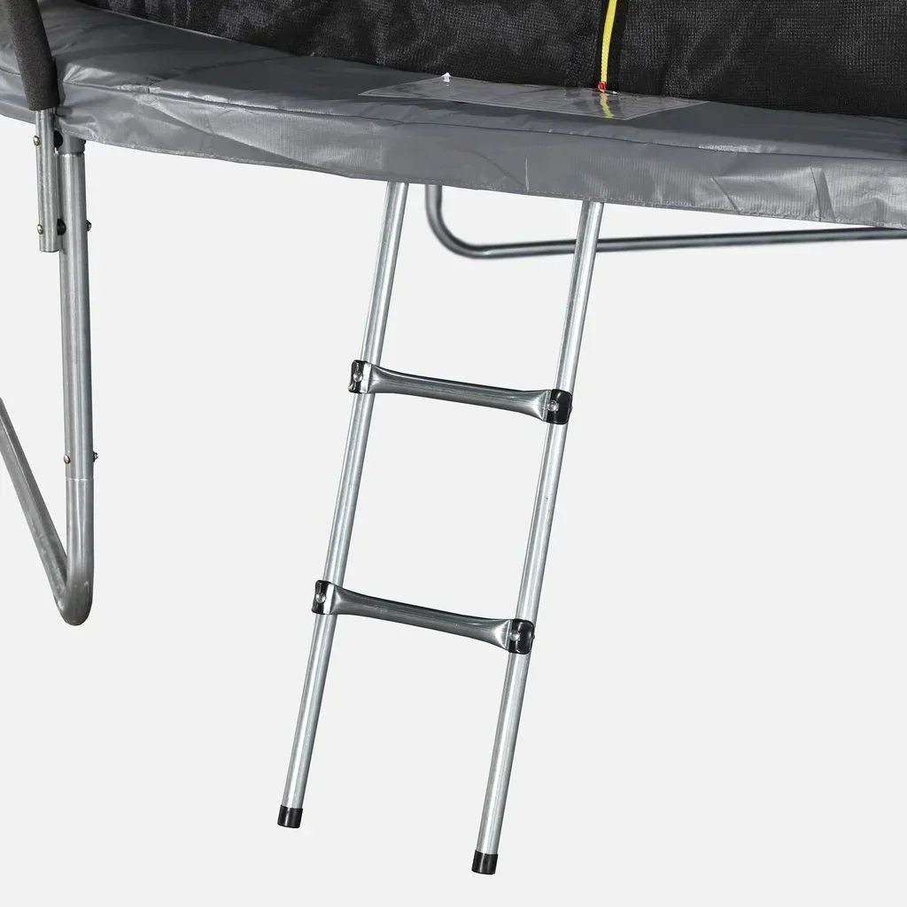 Trampoline Ø 370 cm filet sécurité intérieur accessoires jardin famille