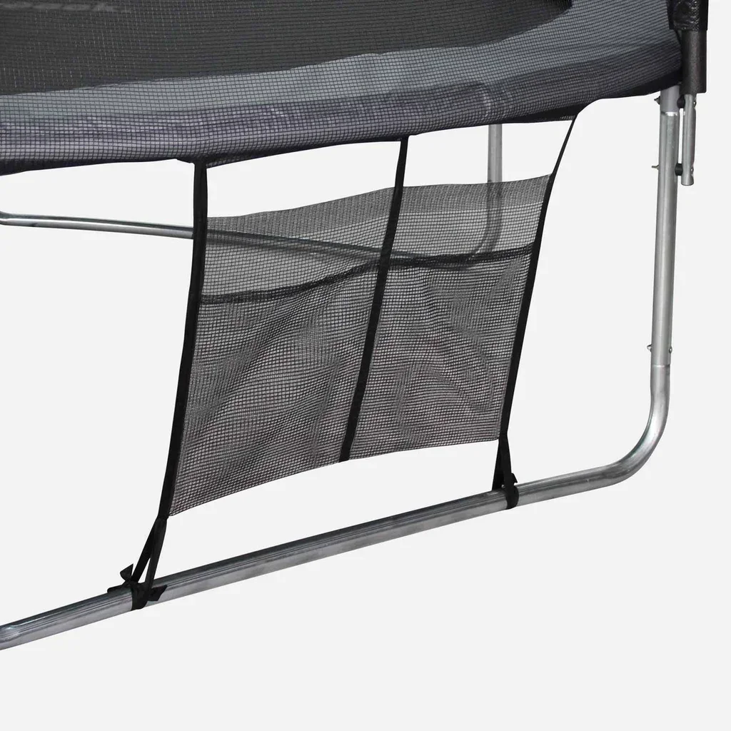 Trampoline Ø430 cm Vénus XXL avec filet, échelle et bâche de protection