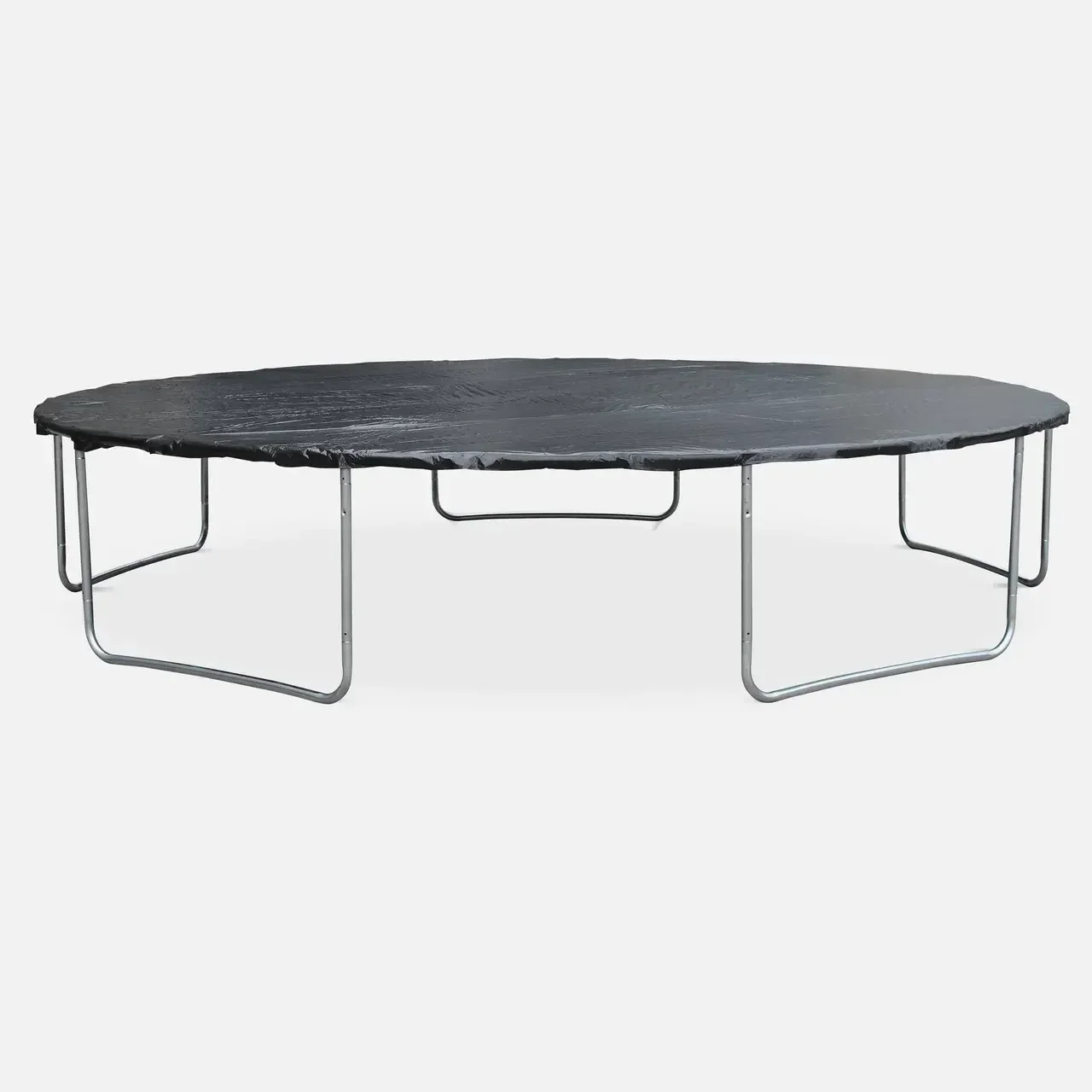 Trampoline Neptune XXL Ø460 cm avec filet de sécurité, échelle et kit complet d'accessoires pour jardin