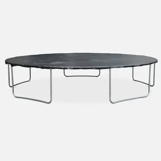 Trampoline Neptune XXL Ø460 cm avec filet de sécurité, échelle et kit complet d'accessoires pour jardin