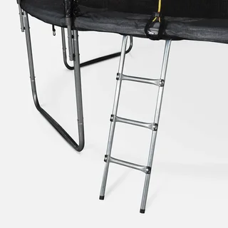 Trampoline Neptune XXL Ø460 cm avec filet de sécurité, échelle et kit complet d'accessoires pour jardin