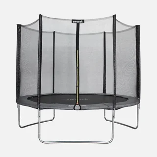 Trampoline extérieur 305 cm avec filet de sécurité - Mars Gris