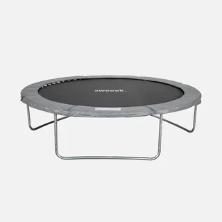 Trampoline extérieur 305 cm avec filet de sécurité - Mars Gris