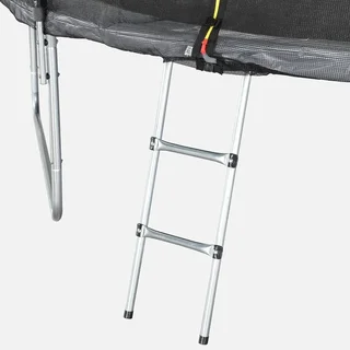 Trampoline XXL 400 cm avec filet sécurité, échelle et bâche protection