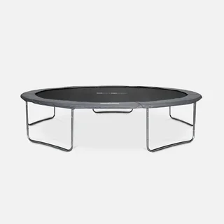 Trampoline XXL 460 cm avec filet de sécurité intégré pour enfants et adultes
