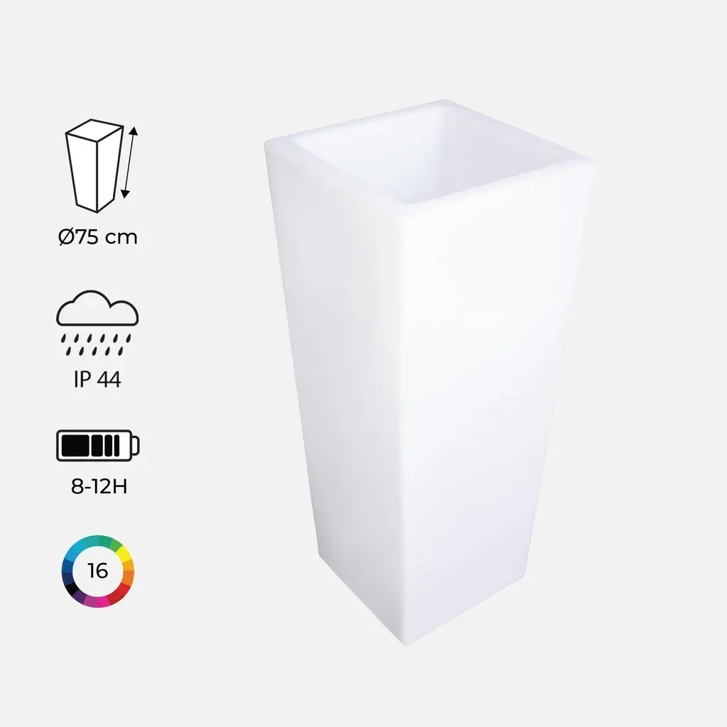 Vase lumineux LED 16 couleurs intérieur extérieur télécommande
