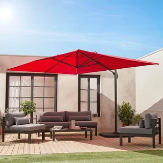 Toile de rechange parasol déporté 3x4m St Jean de Luz avec auvent intégré