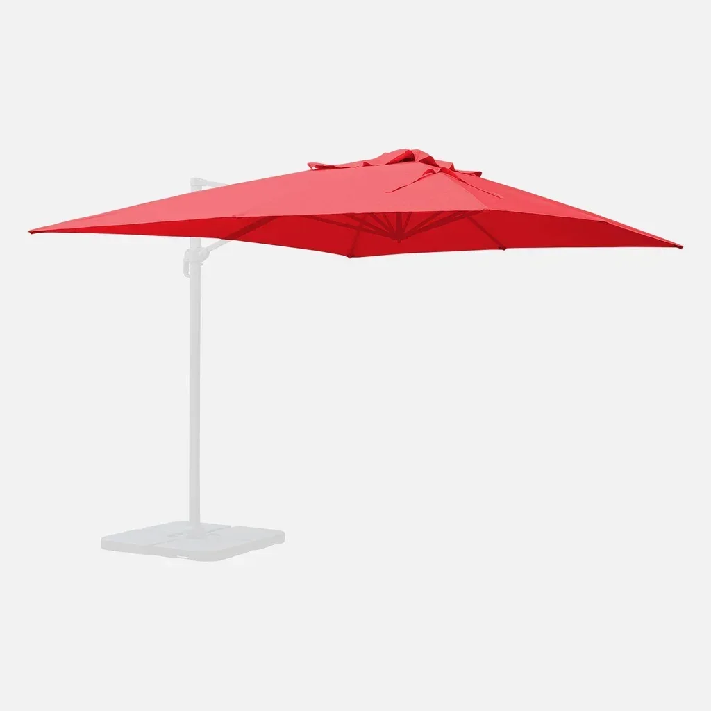 Toile de rechange parasol déporté 3x4m St Jean de Luz avec auvent intégré