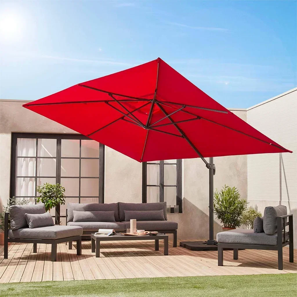 Toile de rechange parasol déporté 3x4m St Jean de Luz avec auvent intégré