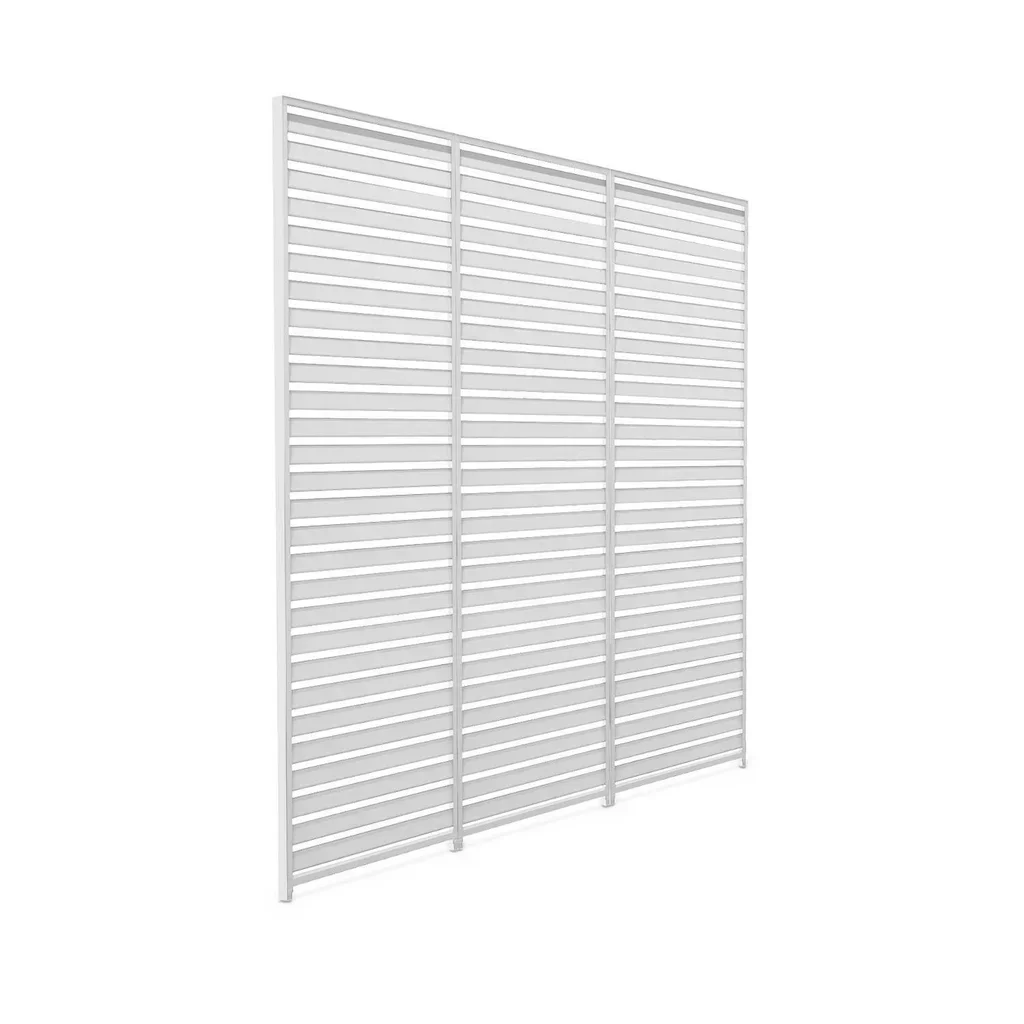Aluminium bioclimatic pergola Triomphe 4x3 m with 130 cm adjustable louvered roof